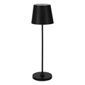 Eglo Cabozo bordlampe med genopladeligt batteri sort